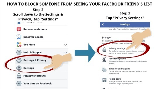 How To Prevent Other Users From Seeing Your Friends List On Facebook