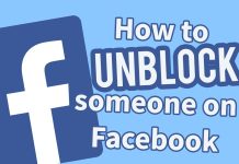 How To Unblock A Person On Facebook