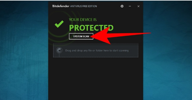 Find and remove malware with Bitdefender 1