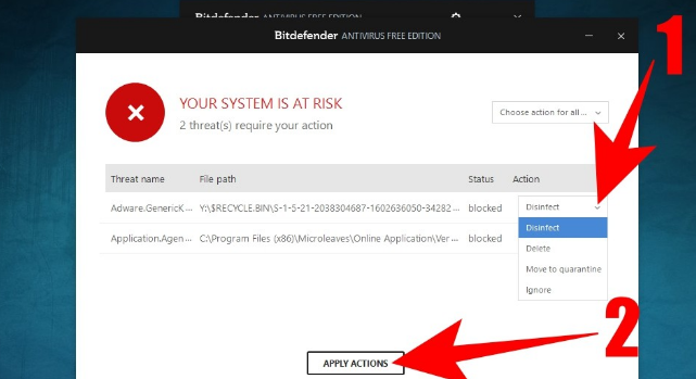 Find and remove malware with Bitdefender 4