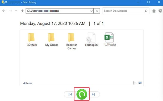 Recover Deleted Excel Files on Windows Using File History