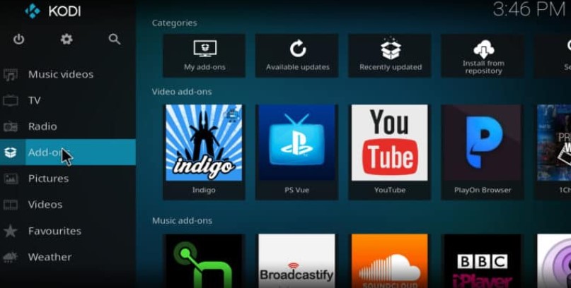 How to Set Up MLB TV Addon