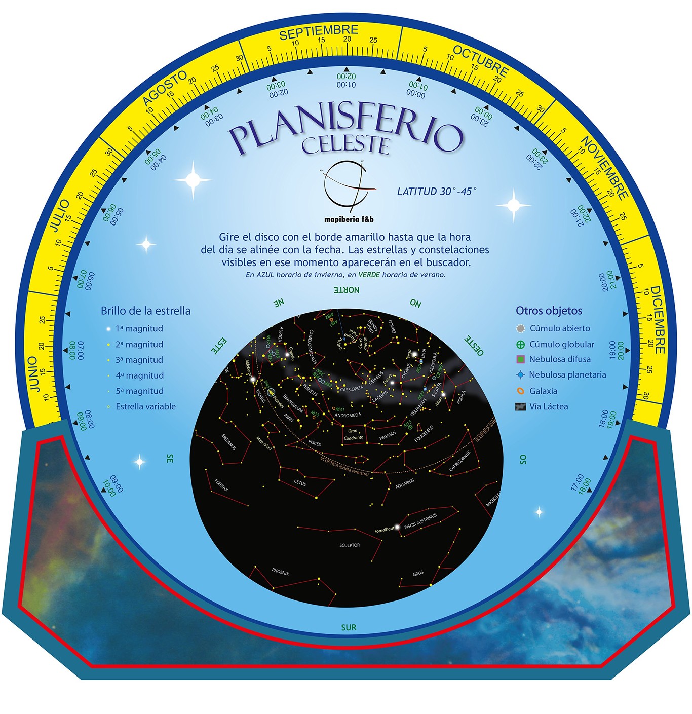 Celestial planisphere